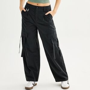 Vanilla Star Charcoal D-Ring Cargo Pants